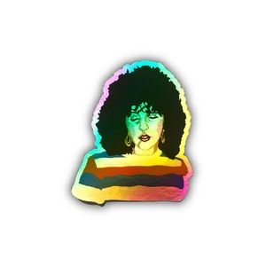 ‘Lisa Lisa’ Holographic Sticker